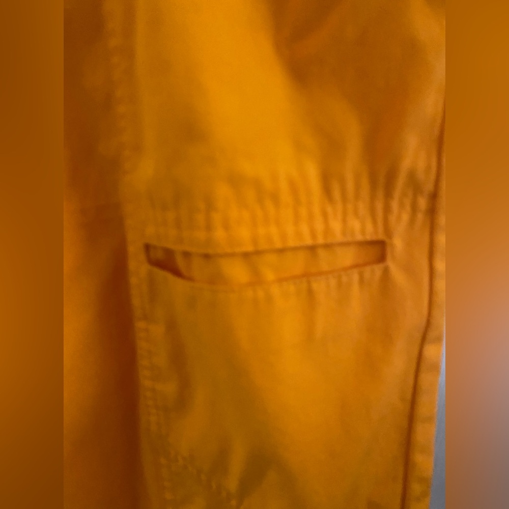 NIKE .. WOMENS ORANGE CARGO PARACHUTE PANTS - Picture 3 of 12